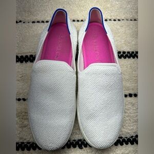 Rothy's Sneakers Slip On White Cloth Women's Shoes